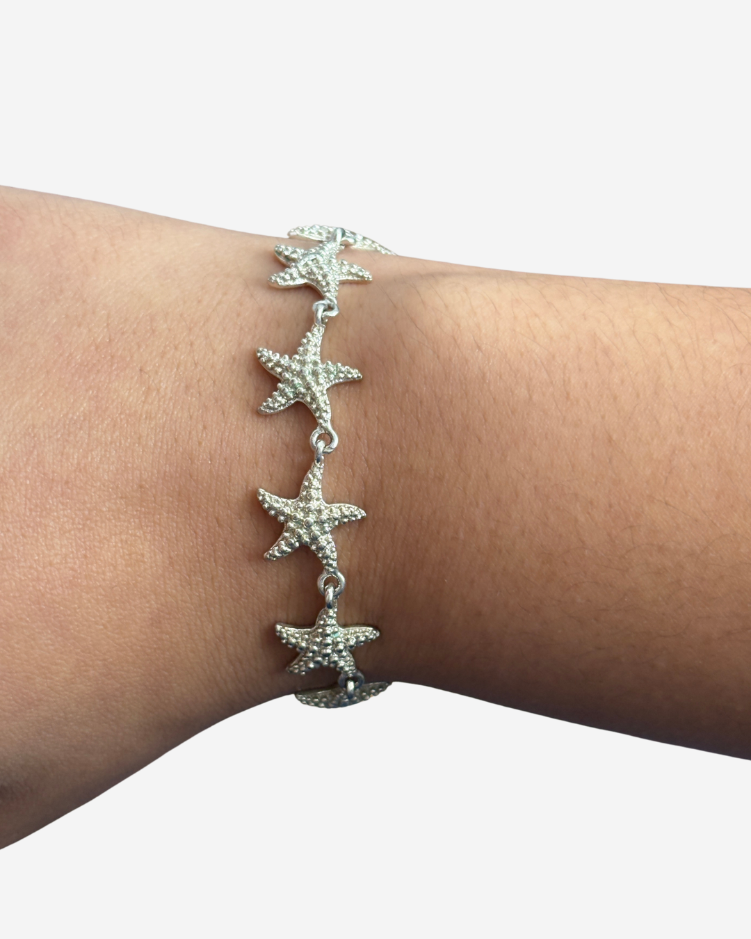 Sterling Silver Starfish Bracelet