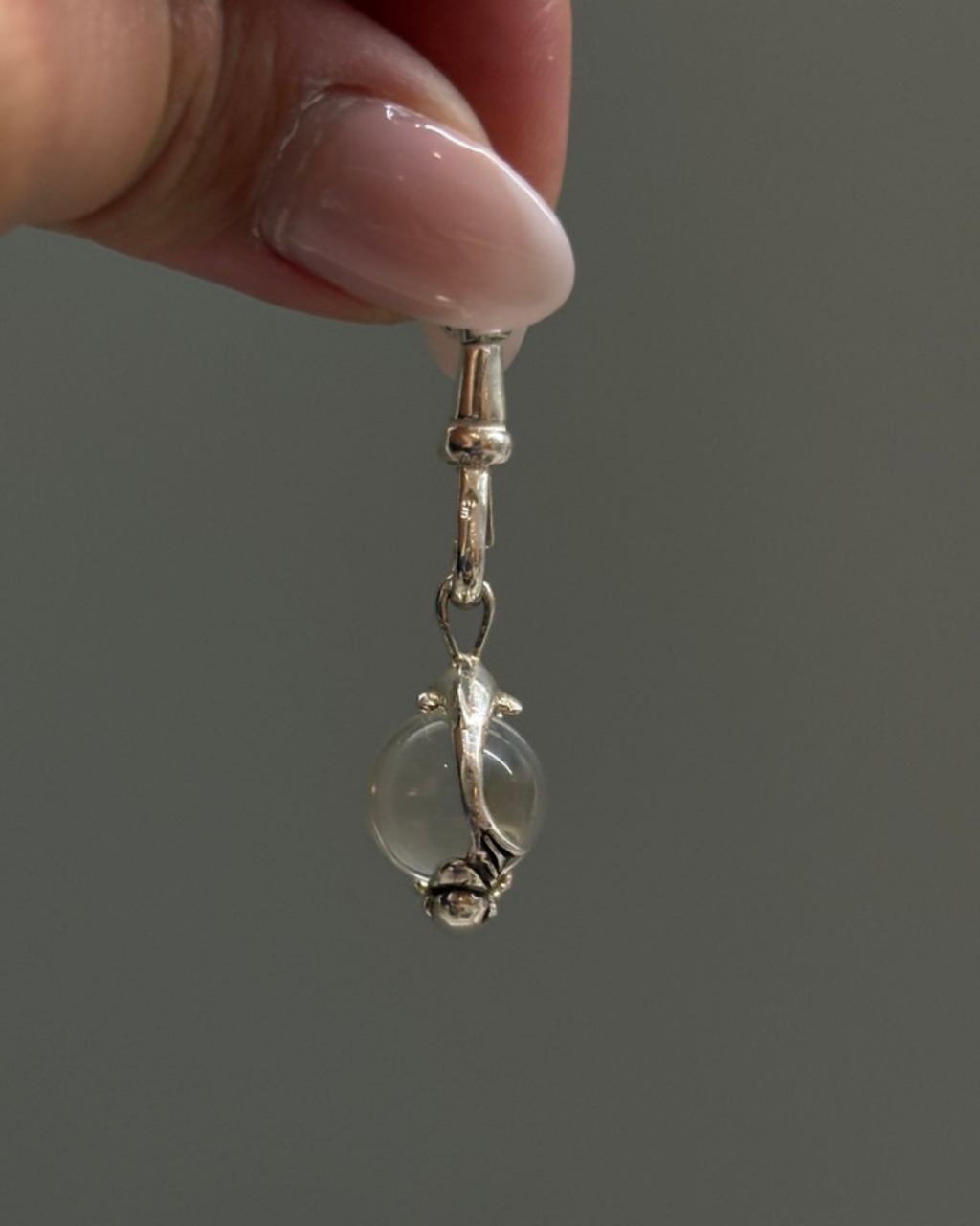 Pendentif en cristal « Pools of Light » en argent sterling