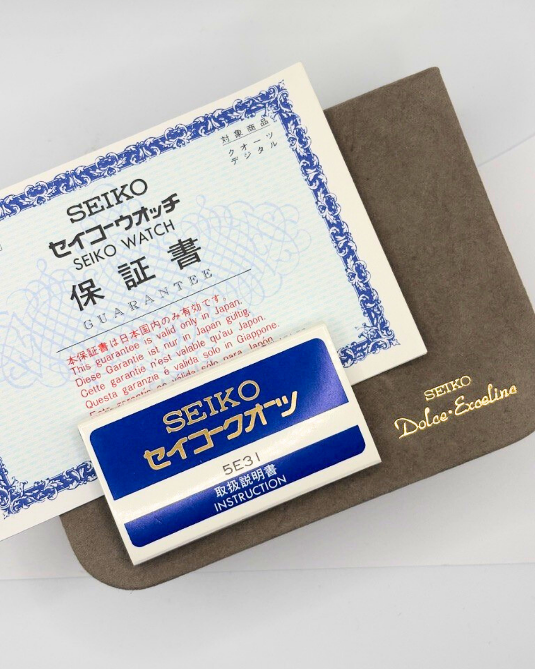 Seiko Dolce «Givre Champagne»