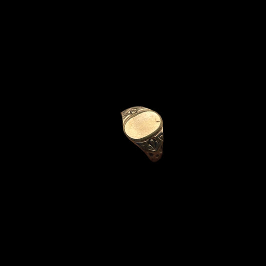 Antique Gold Filled Signet Ring