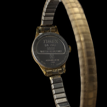 Gold Filled Timex Analog Watch