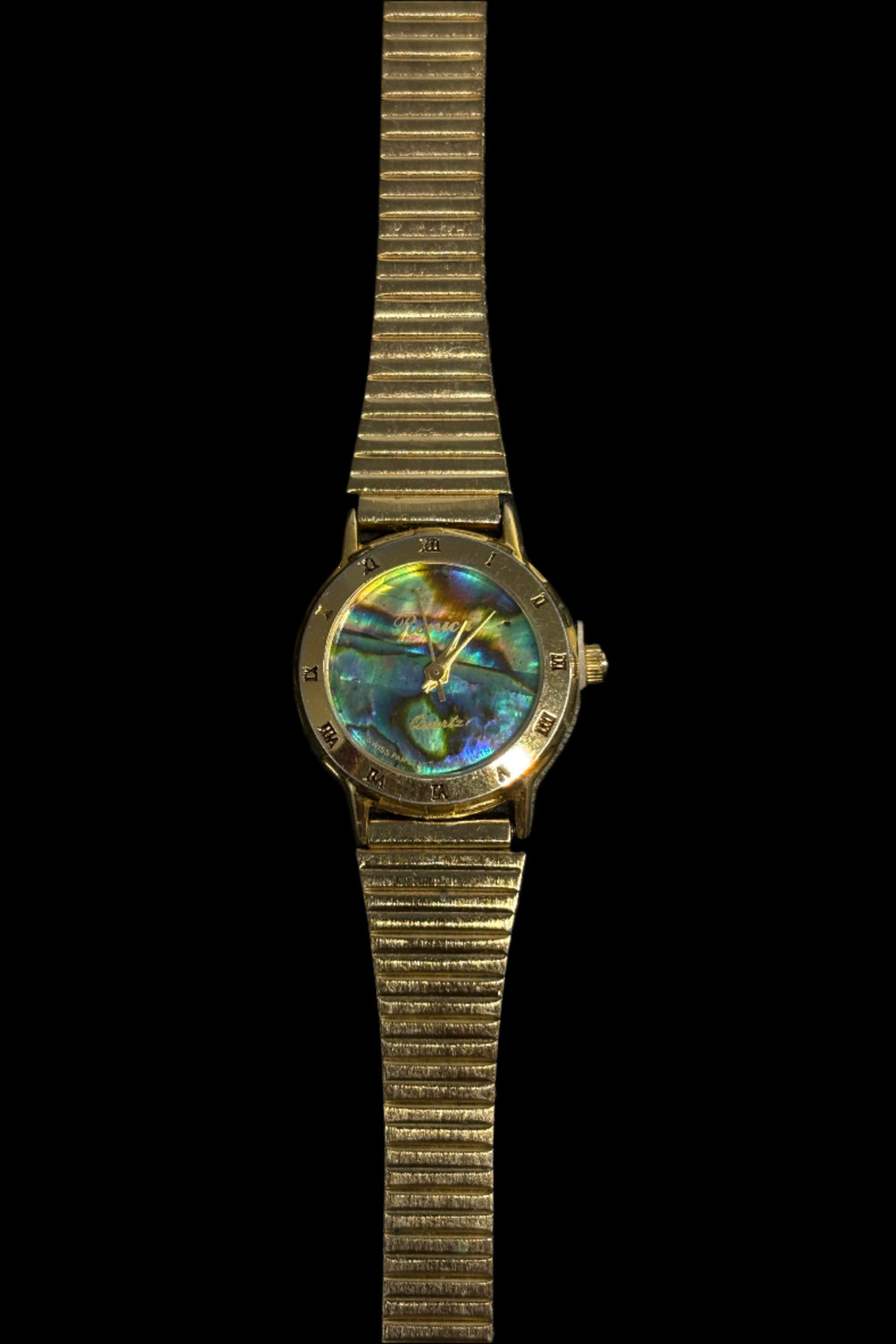Gold Ronica Mother of Pearl Analog