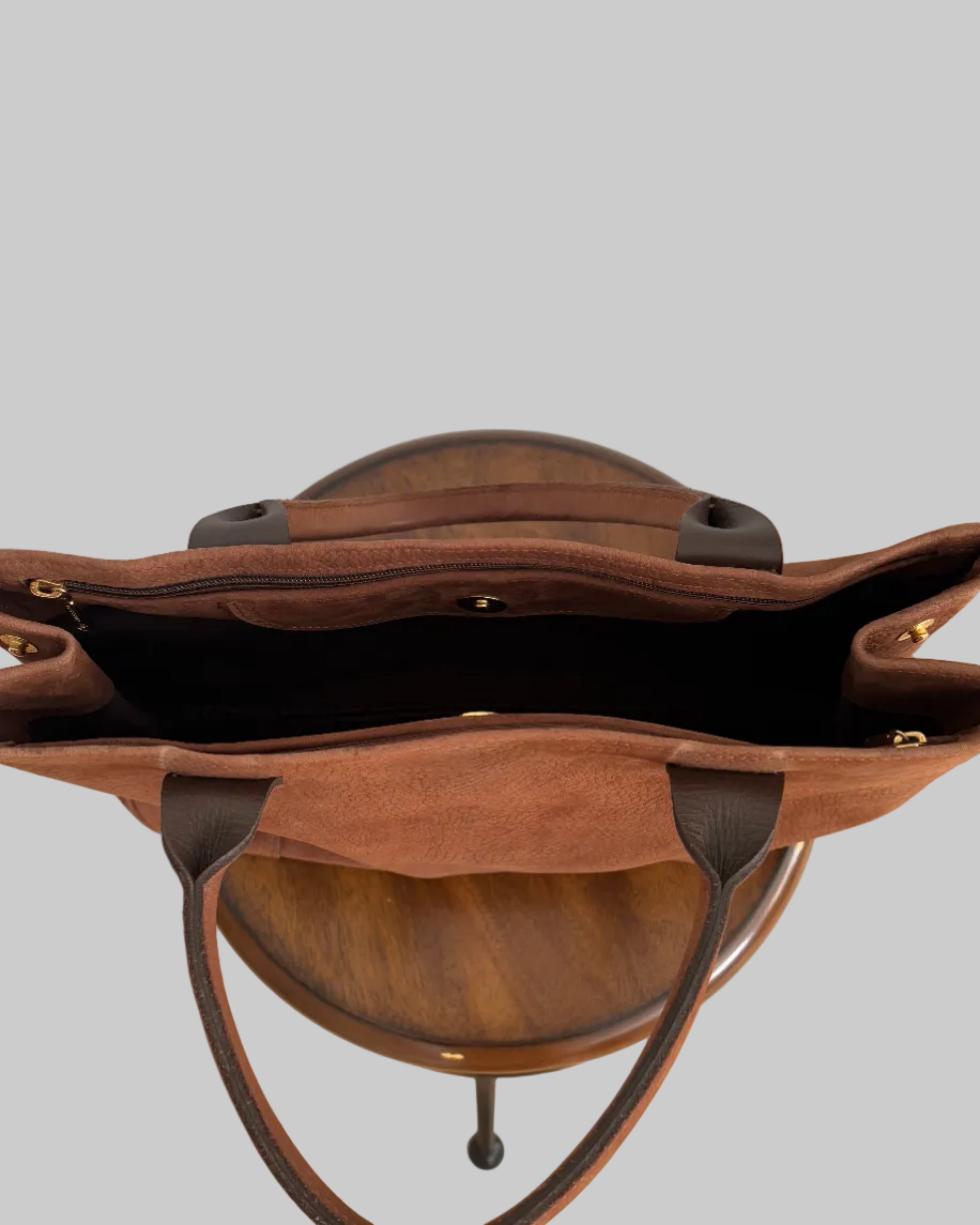 Longchamp Suede Legend Tote