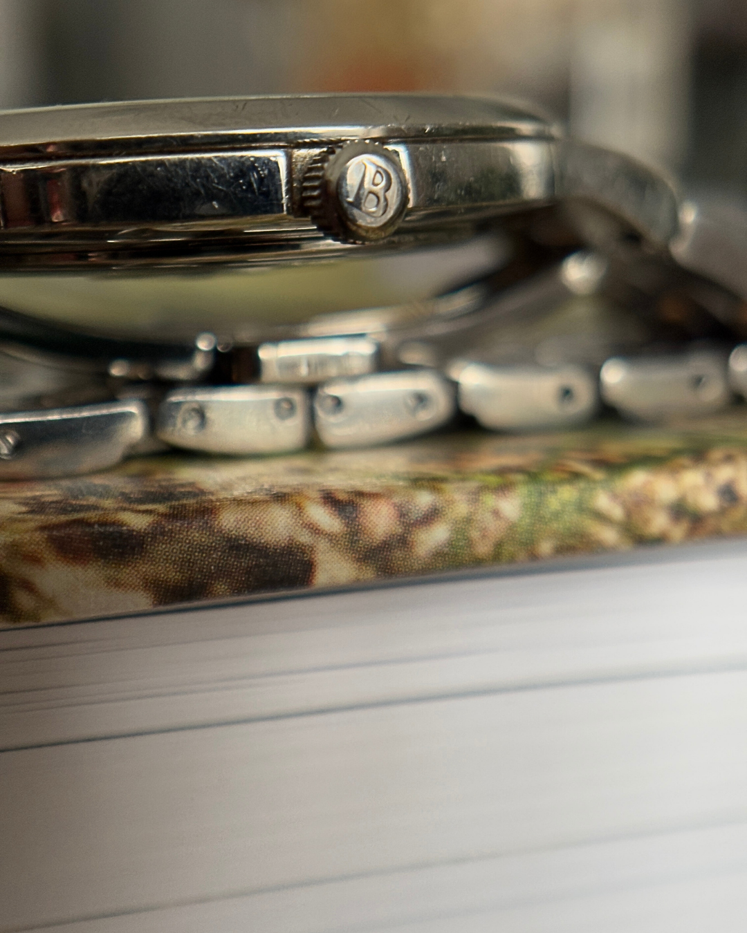 Burberry Salmon Guilloché Date Window Quartz