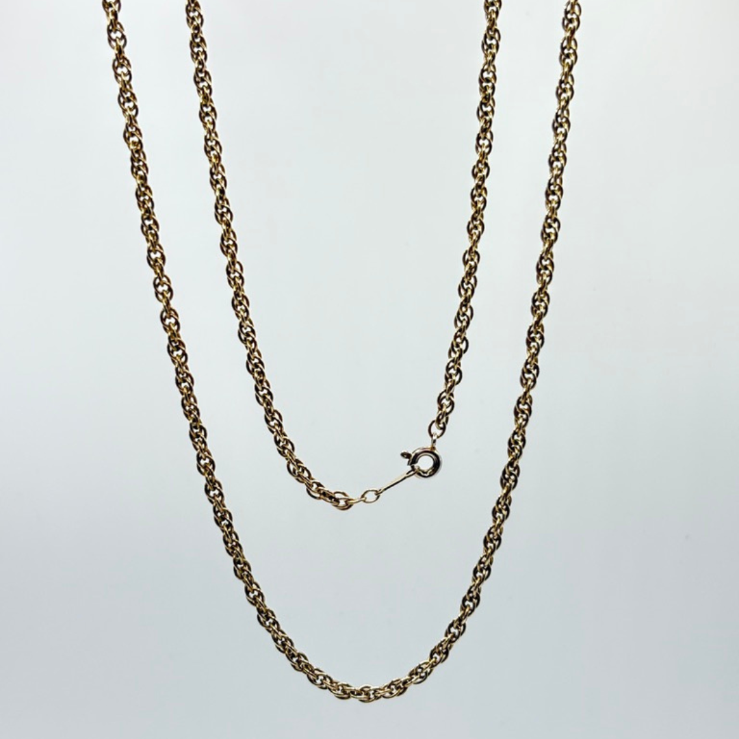 Gold Filled Tri-twist Chain
