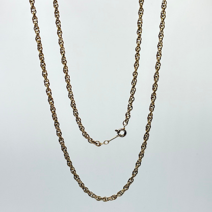 Gold Filled Tri-twist Chain
