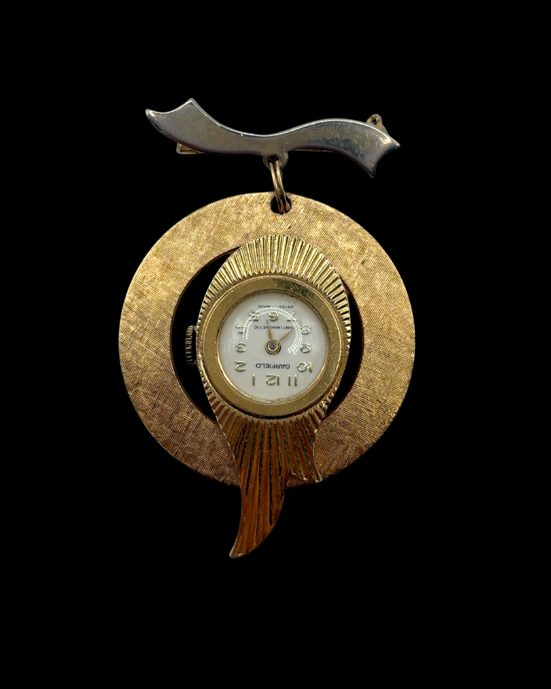 Garfield Watch Brooch