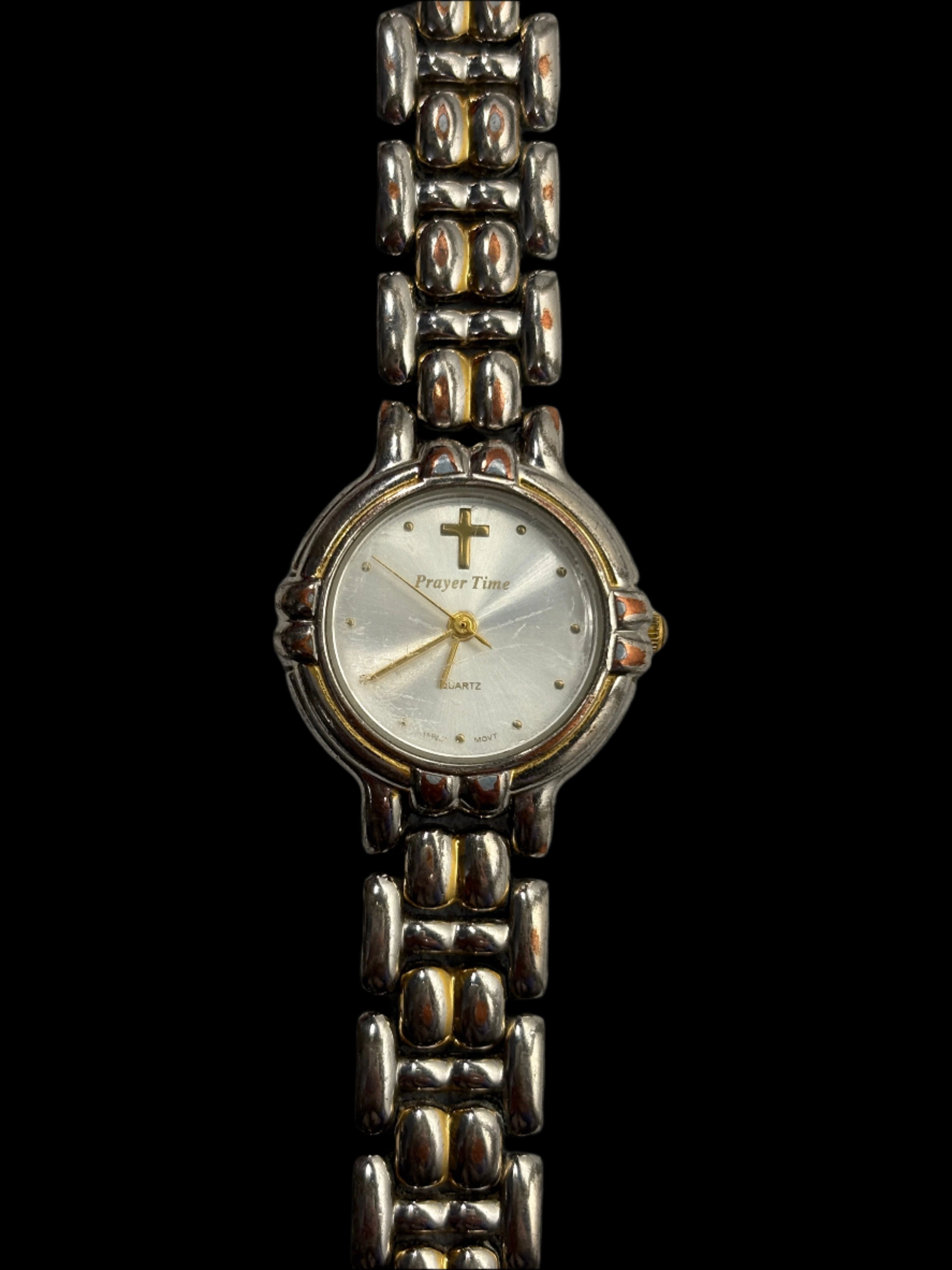 Two-tone Prayer Time Watch