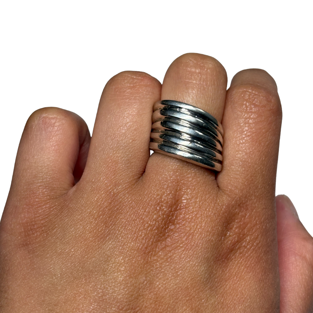 925 Links of London Asymetrical Ring