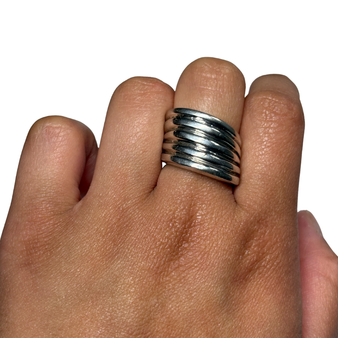 925 Links of London Asymetrical Ring