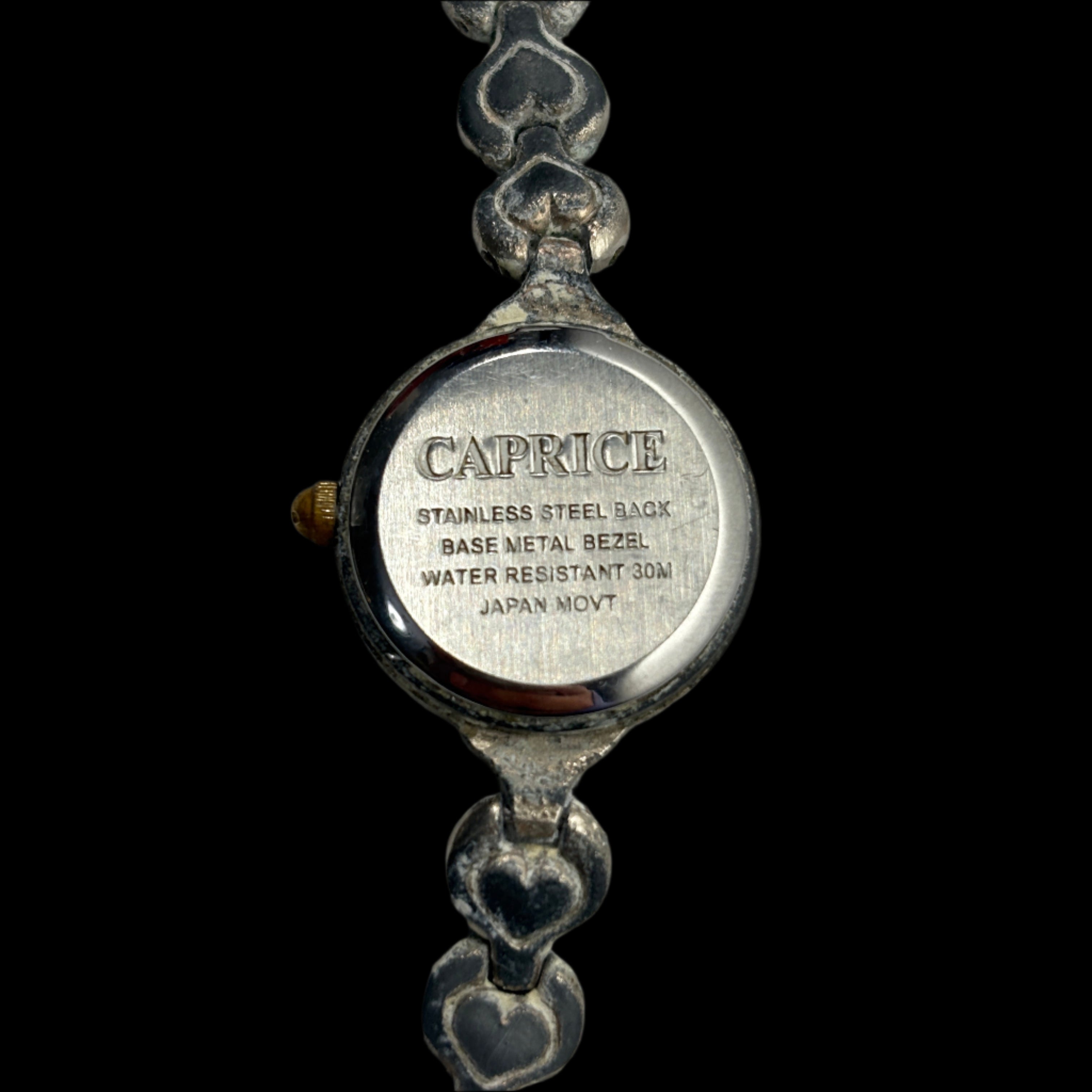 Caprice Black Dial Watch