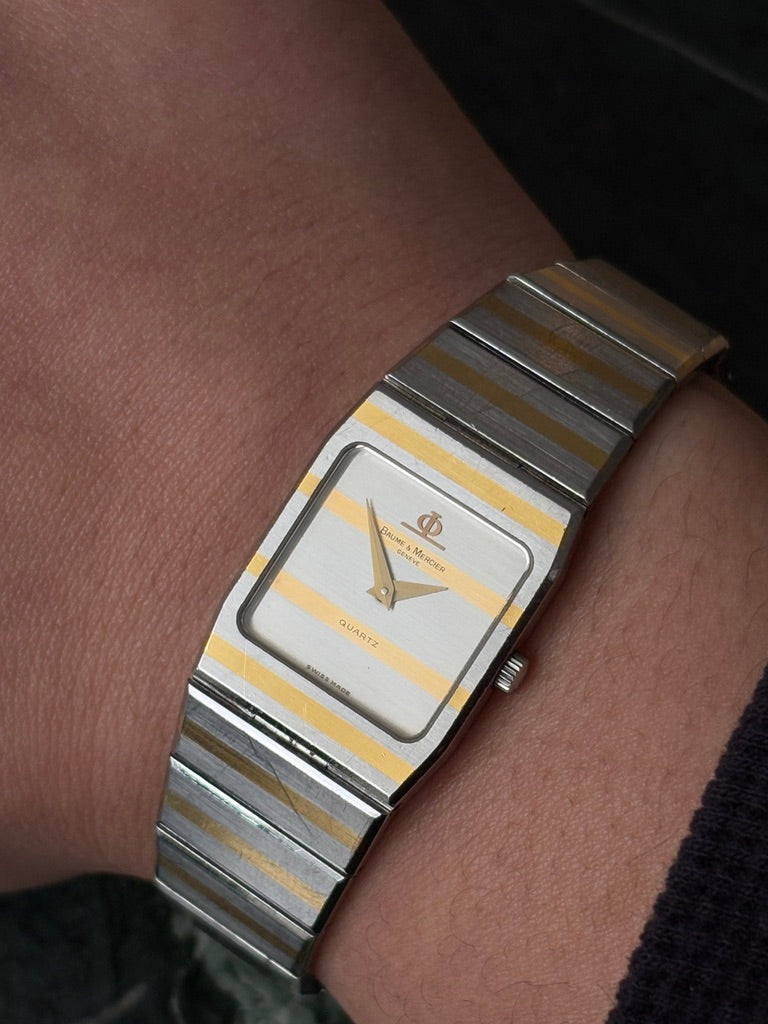 1982 Zebra Baume & Mercier Quartz