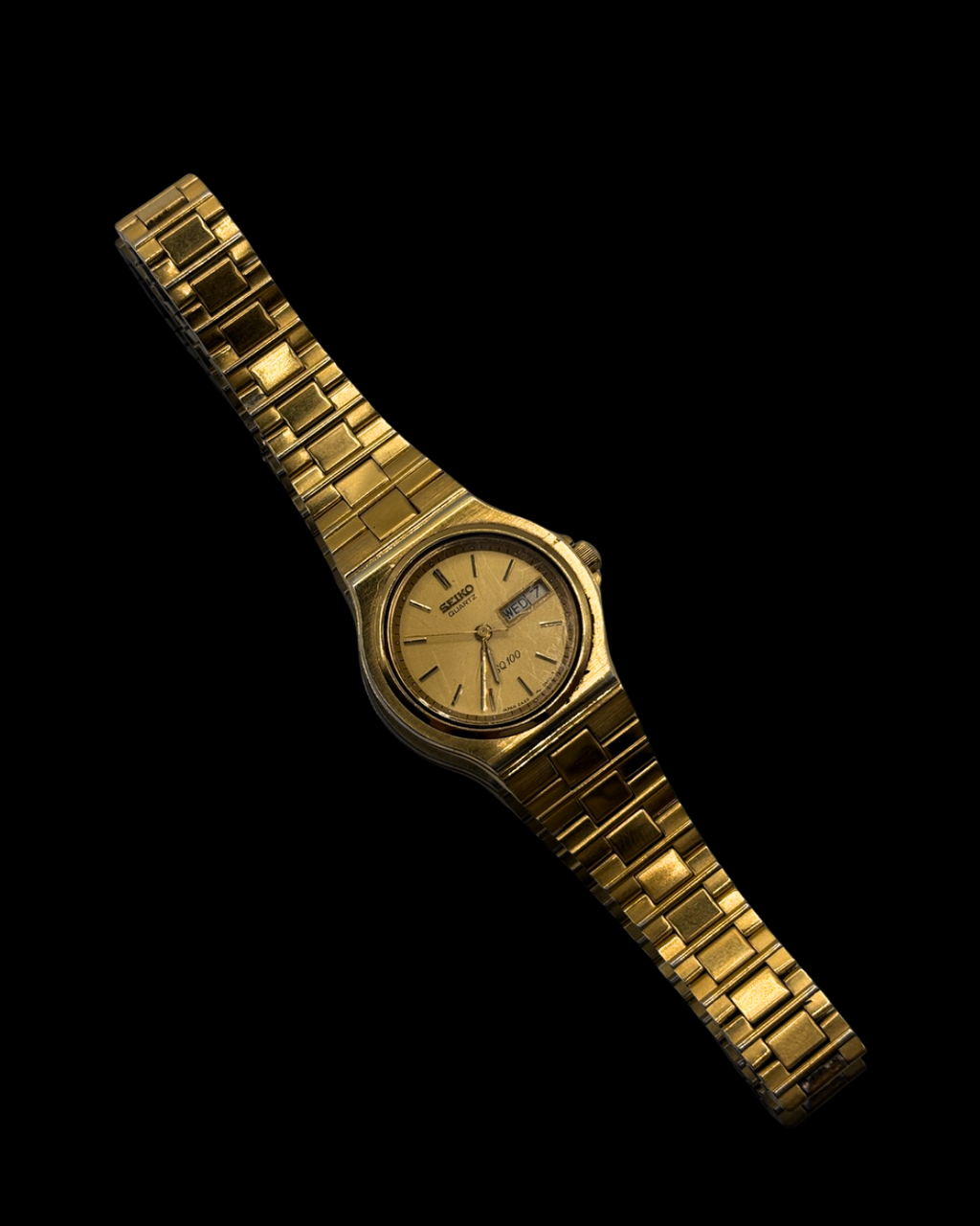 Seiko SQ100 Gold