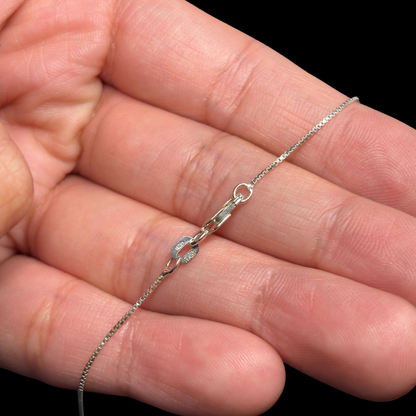 Sterling Spider Web Necklace