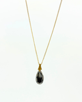 Dainty Gold-Filled Hematite Necklace
