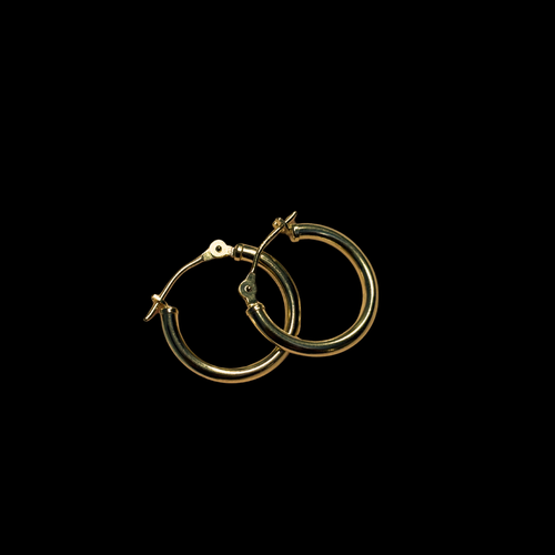 14KT Yellow Gold Hoops