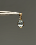 14KT Bezel-set 2.1ct Natural Topaz Pendant