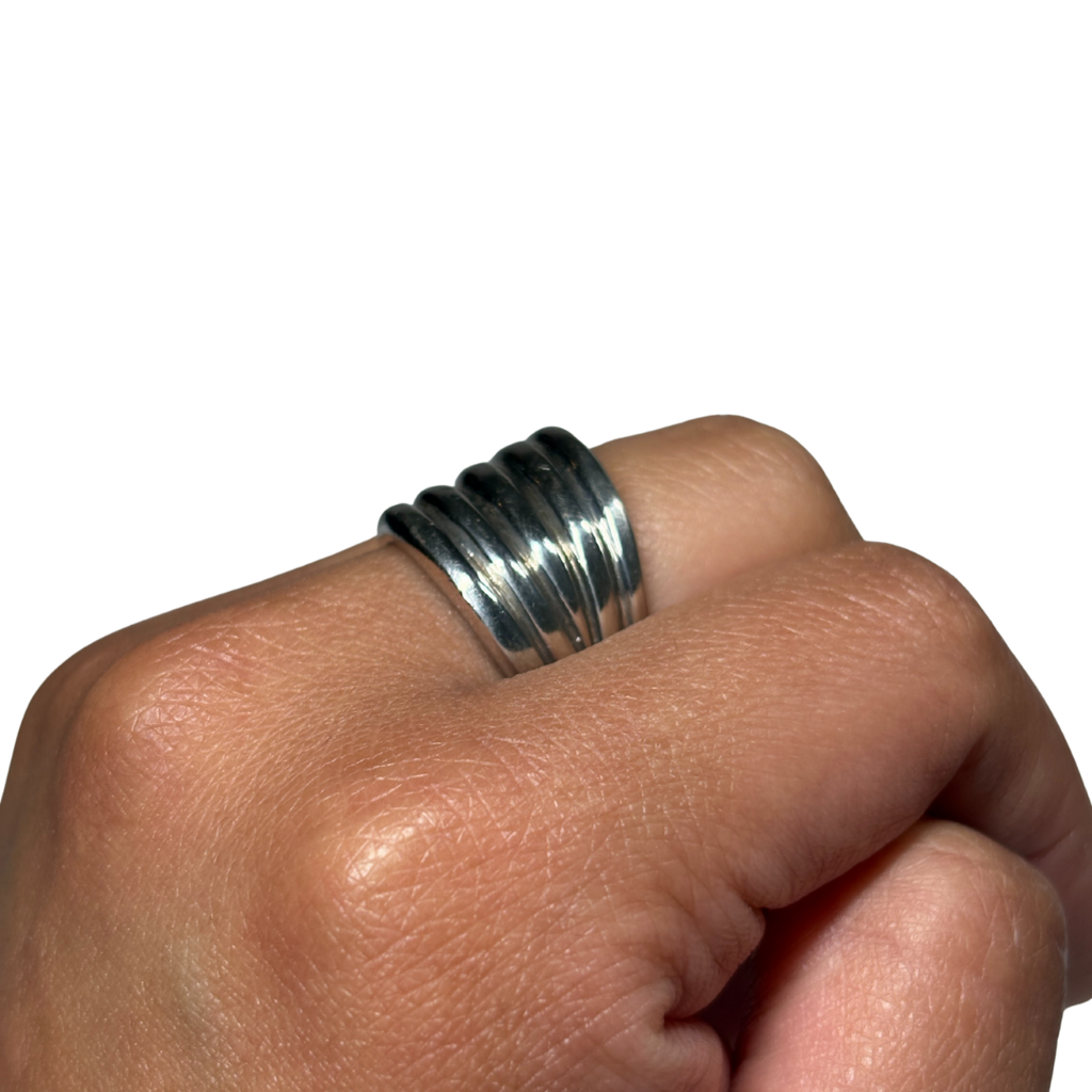 925 Links of London Asymetrical Ring