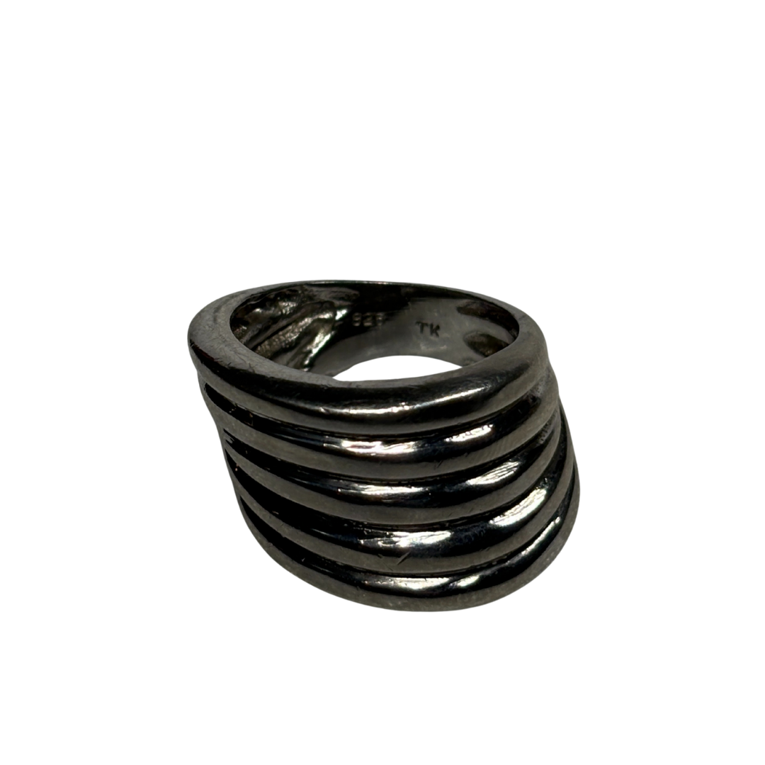 925 Links of London Asymetrical Ring