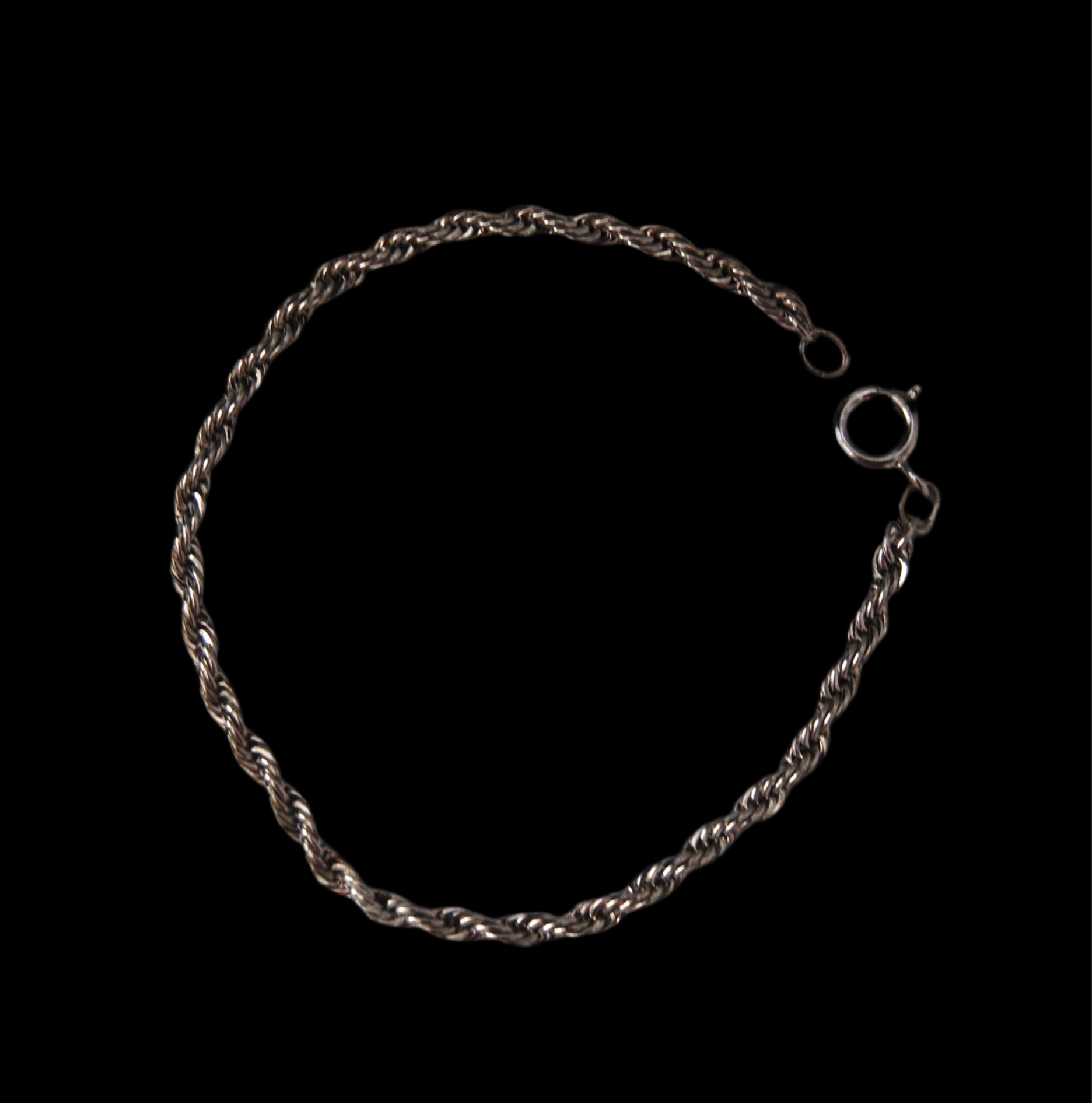 925 Twisted Chain Bracelet