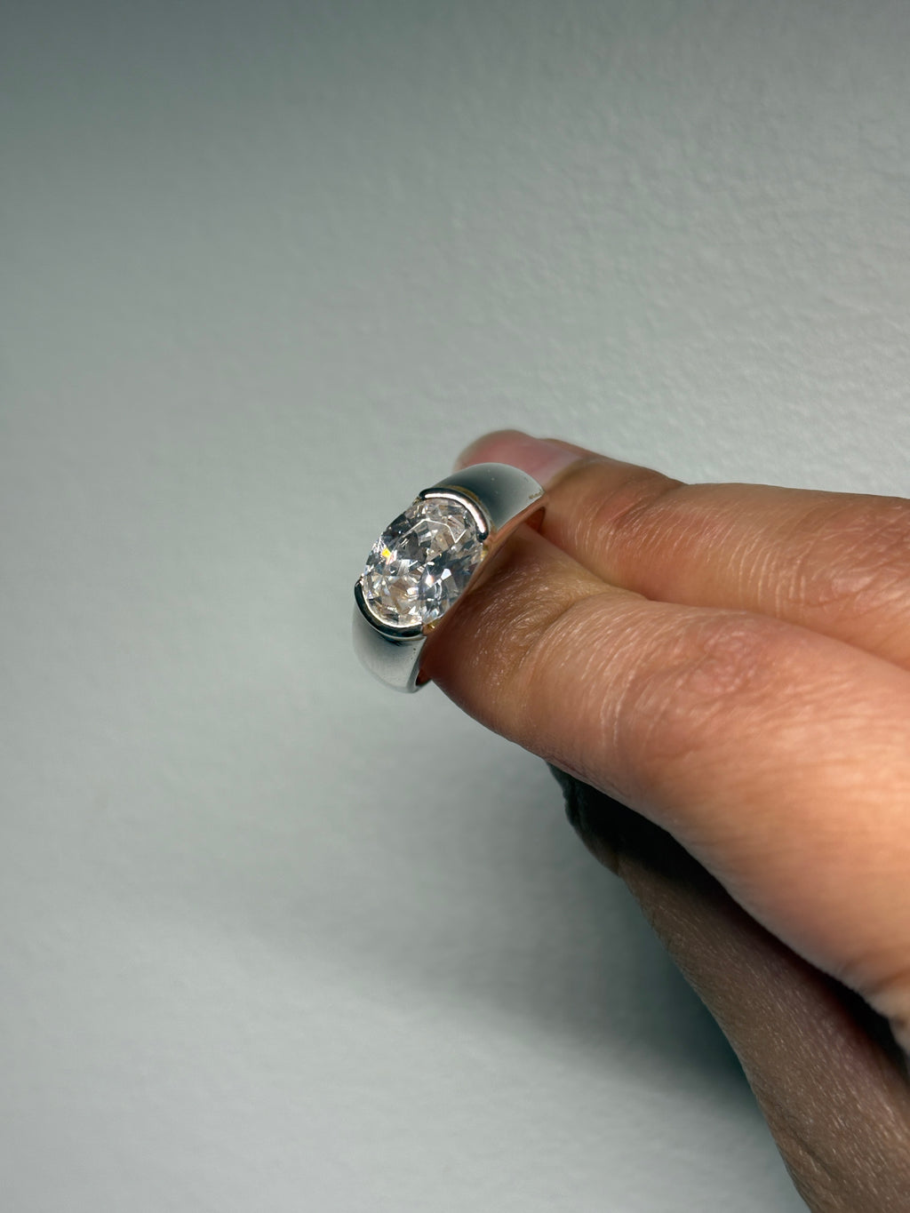 Bague CZ 925 Est Ouest