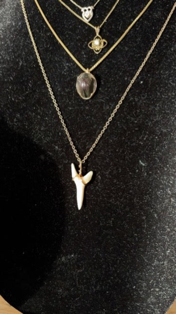 12KT Genuine Scarab Necklace