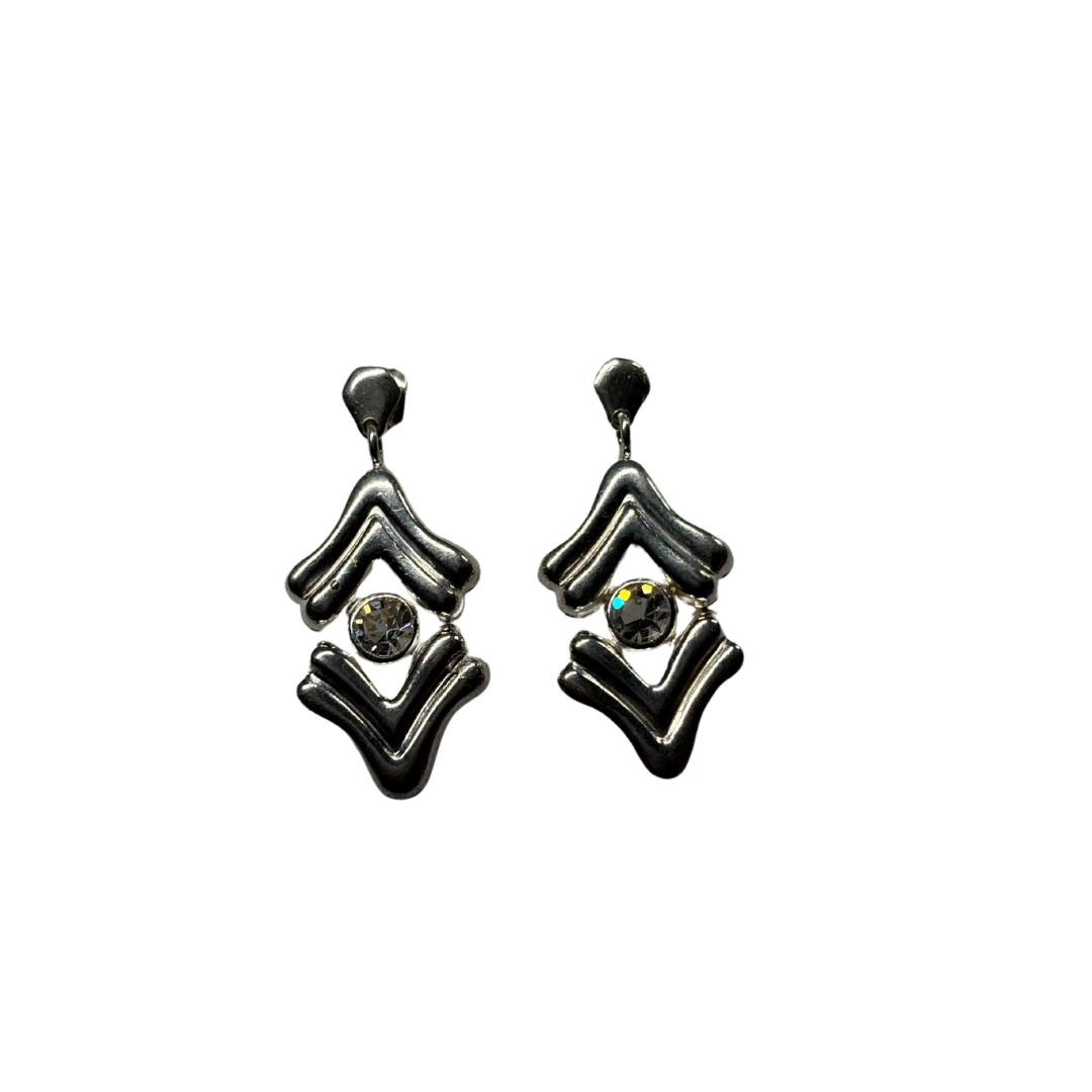 925 Cubic Zirconia Drop Earrings
