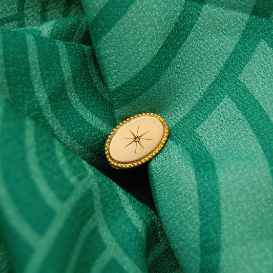Diamond Chip Scarf Clip