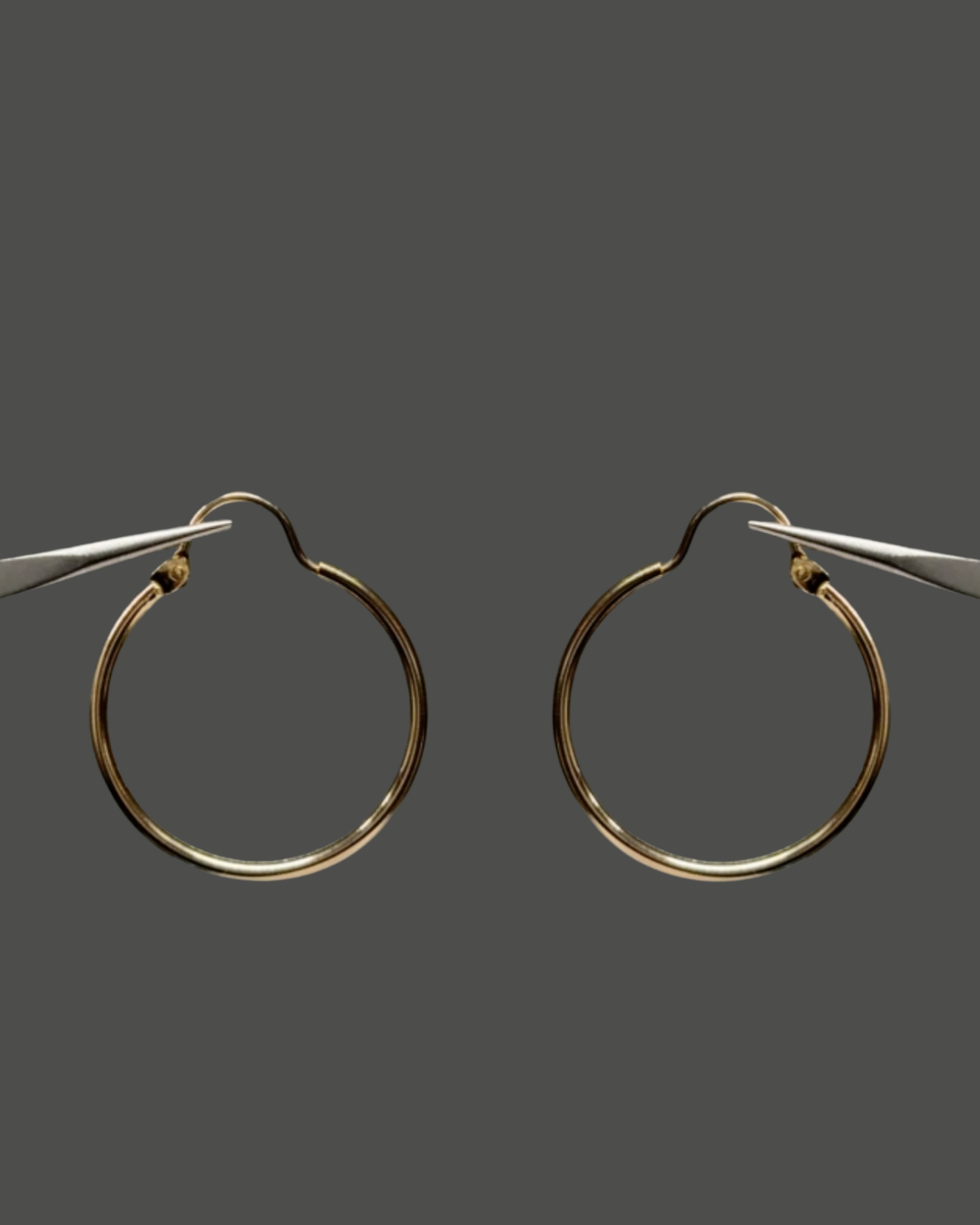10KT 21mm Endless Closure Hoops