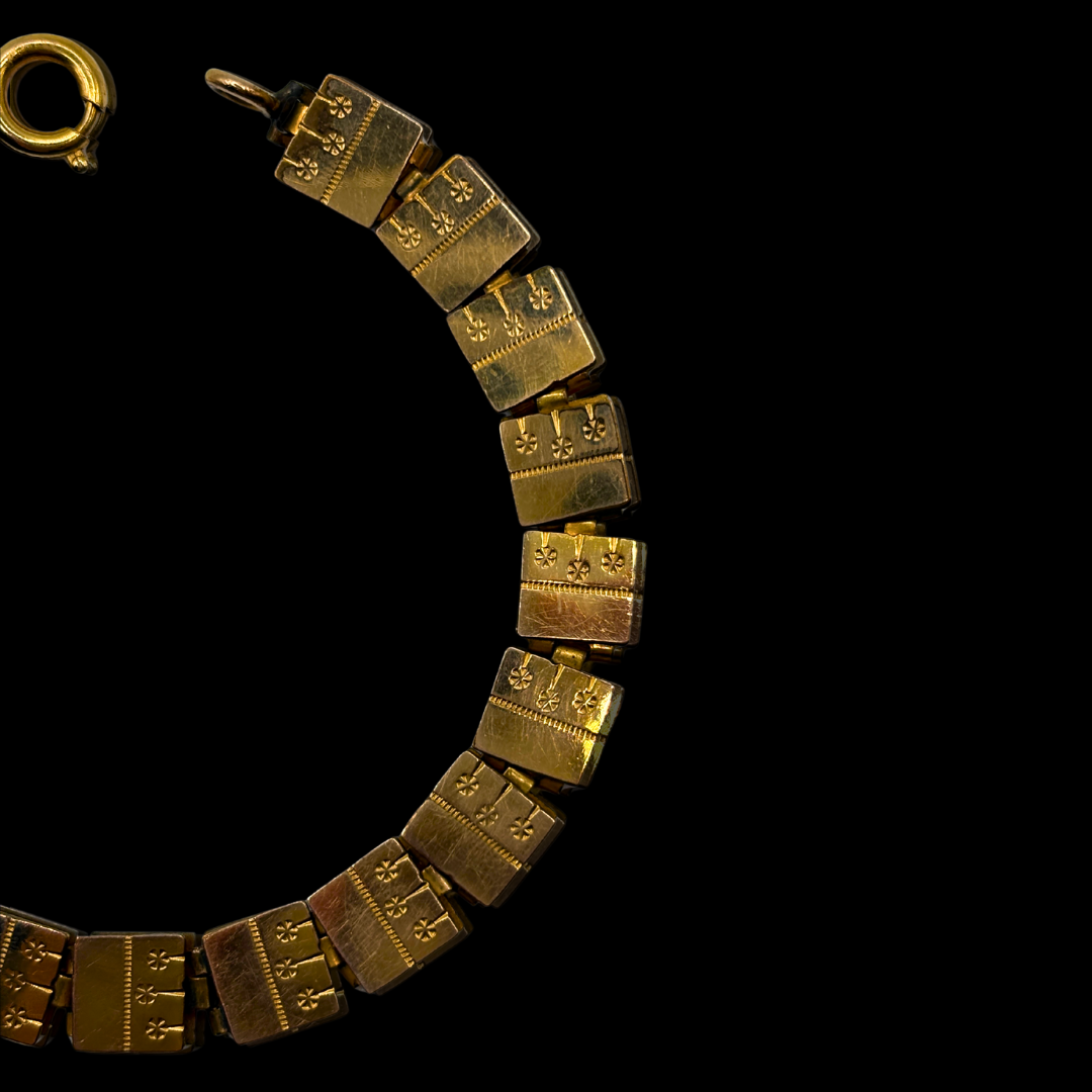 Victorian Rolled Gold Book Chain