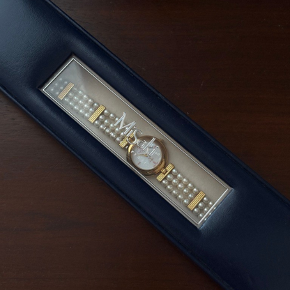 Vintage Misaki Mother of Pearl Watch