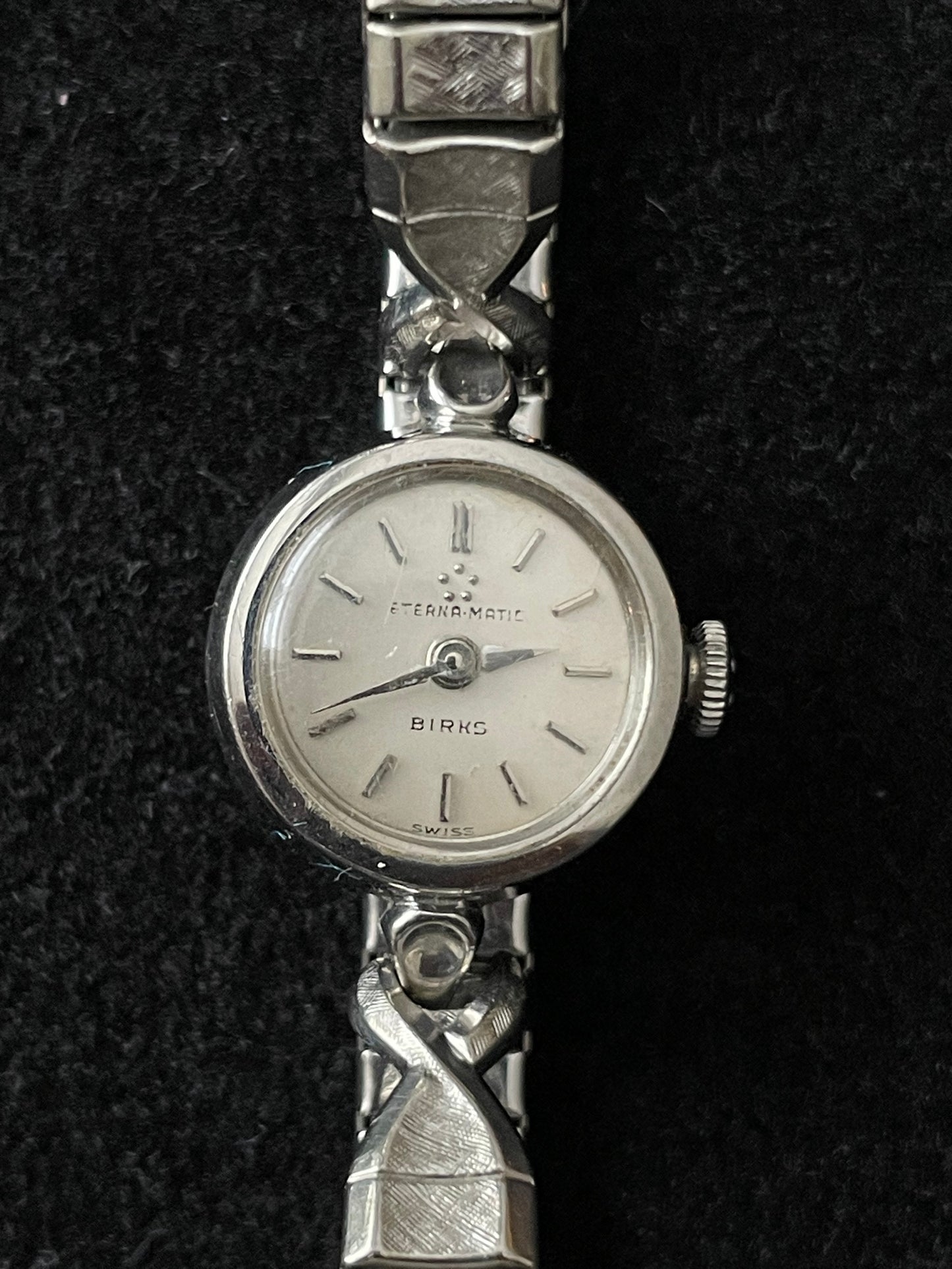 Birks Small Silver Watch