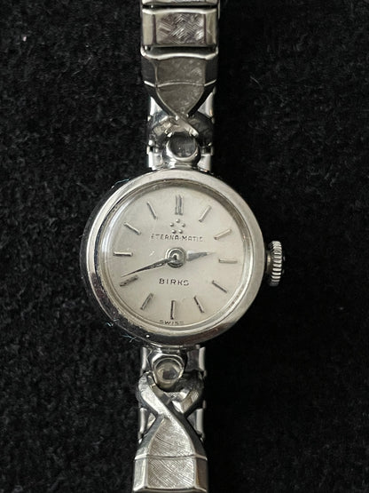Birks Small Silver Watch