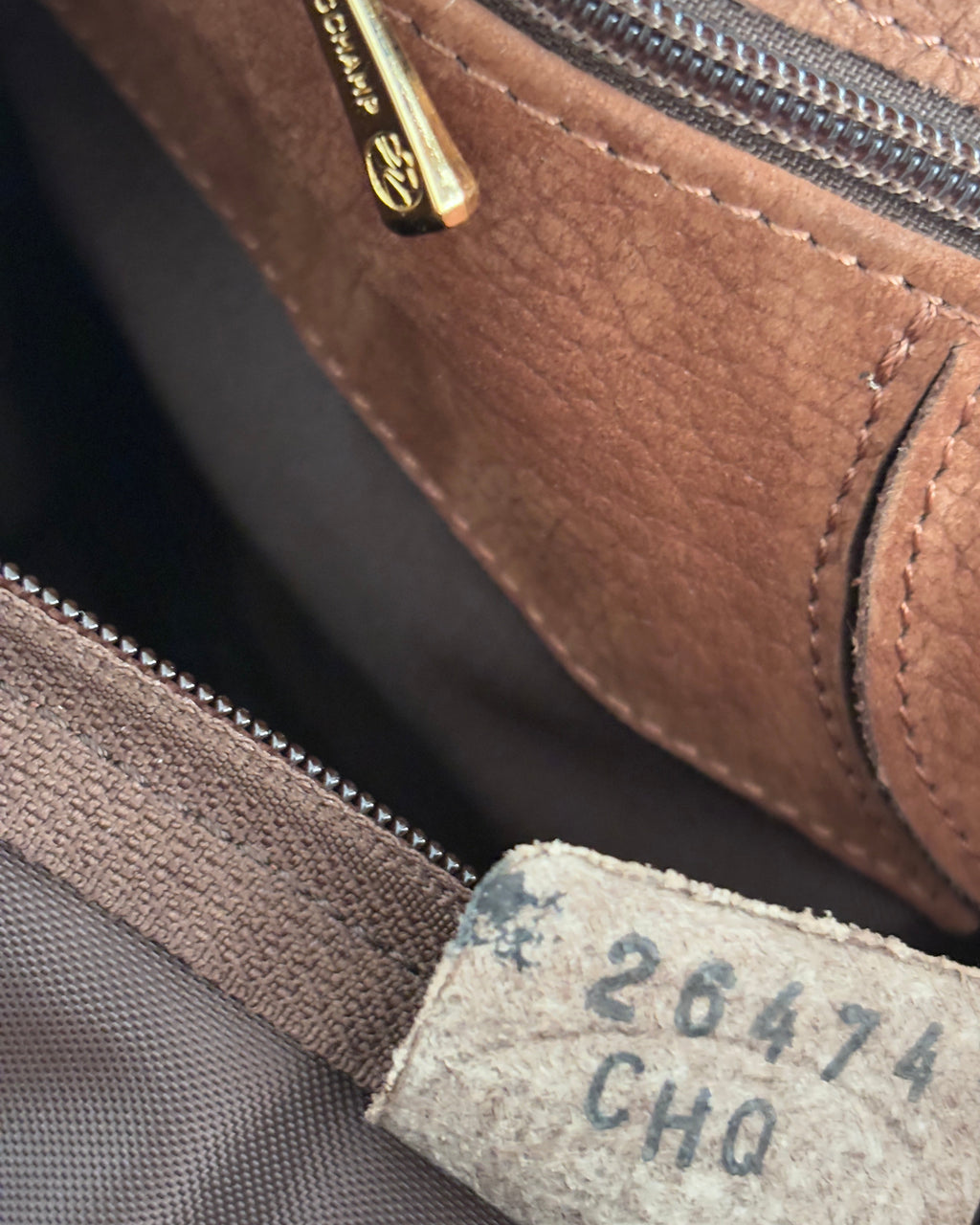 Longchamp Suede Legend Tote