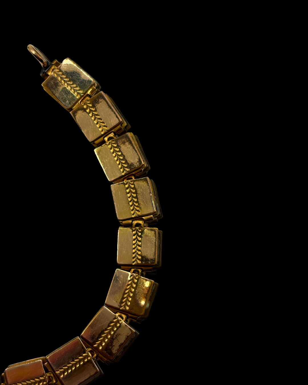 Victorian Rolled Gold Book Chain