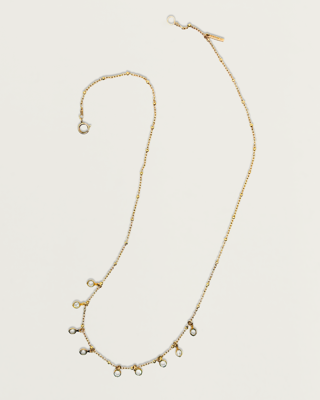 14KT Gold Filled Amarilo Cubic Zirconia Choker