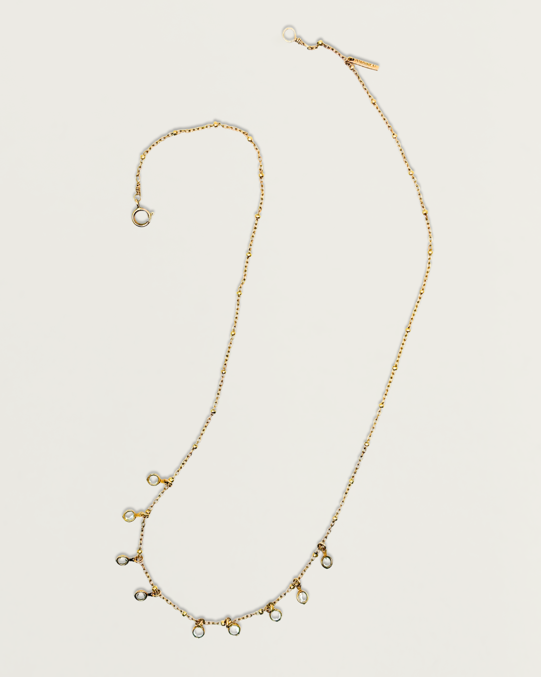 14KT Gold Filled Amarilo Cubic Zirconia Choker