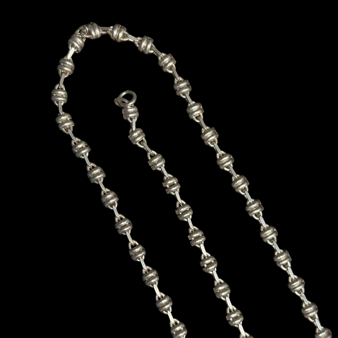 Sterling Anchor Barrel Chain