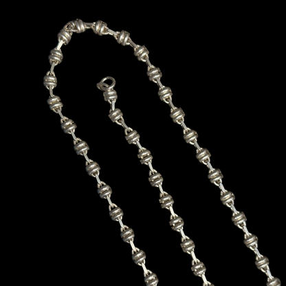 Sterling Anchor Barrel Chain