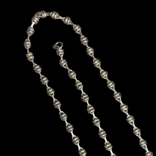 Sterling Anchor Barrel Chain