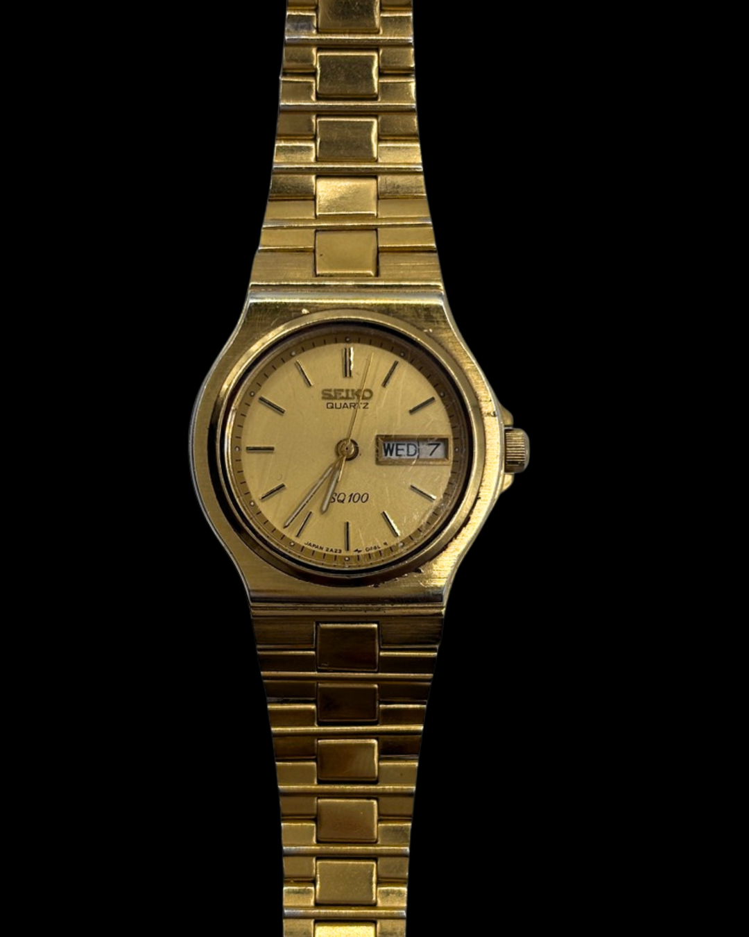 Seiko SQ100 Gold