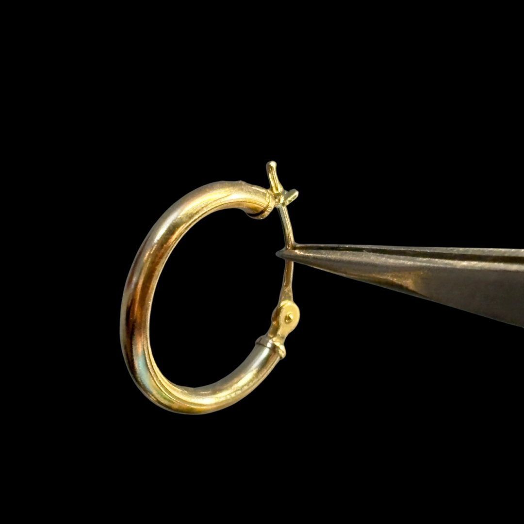 14KT Yellow Gold Hoops