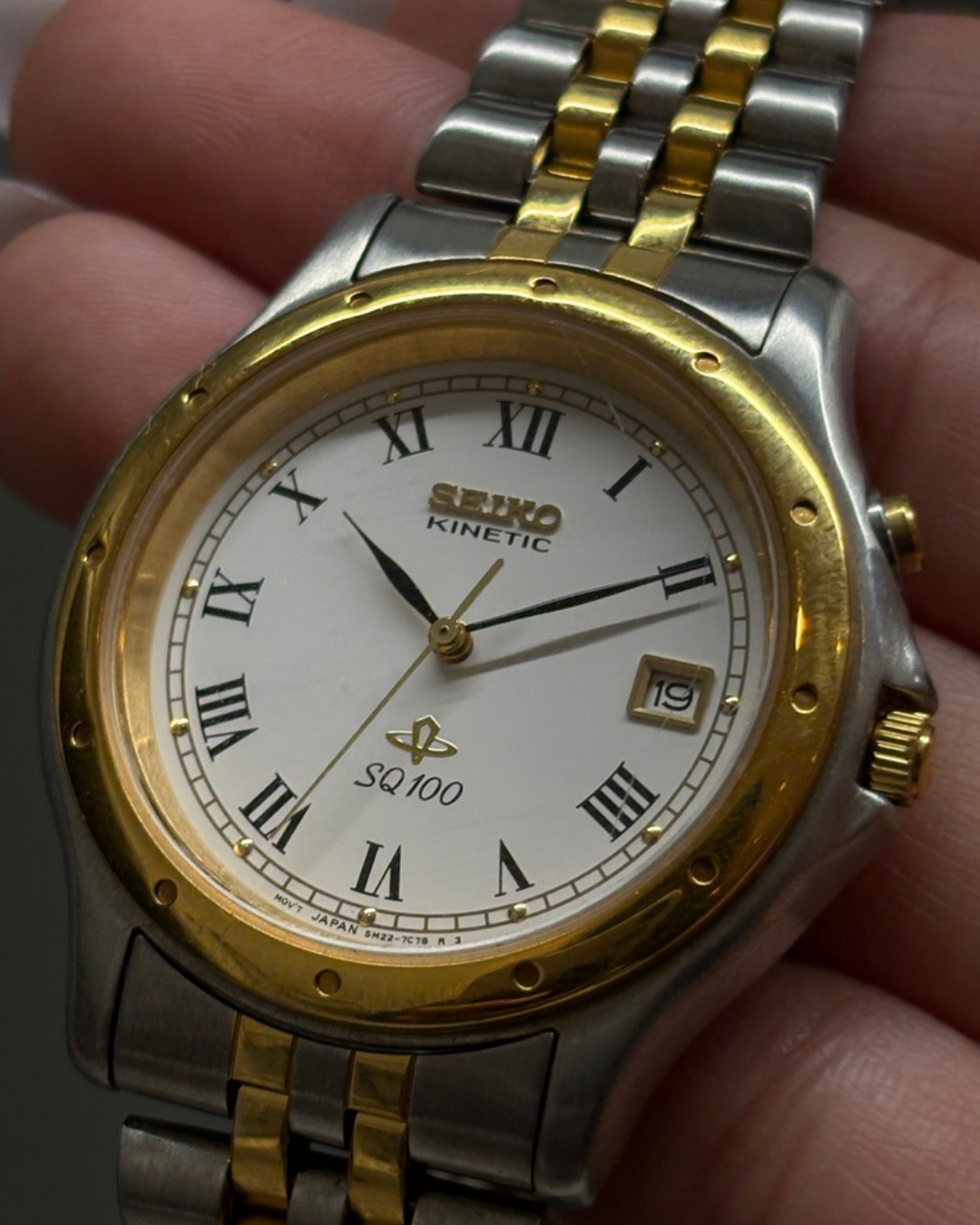 1994 Seiko SQ 100 Kinetic