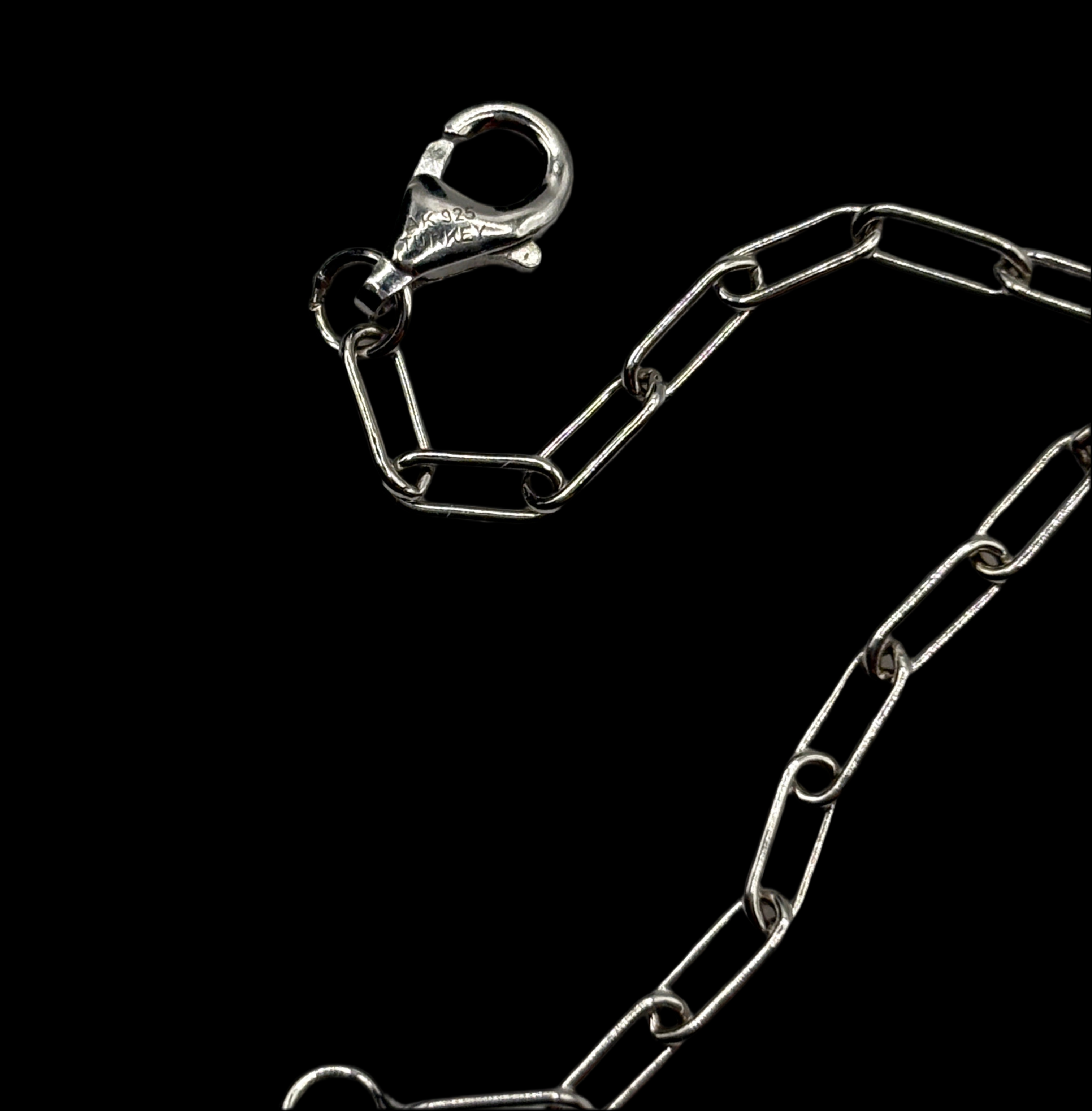 925 Paperclip Bracelet