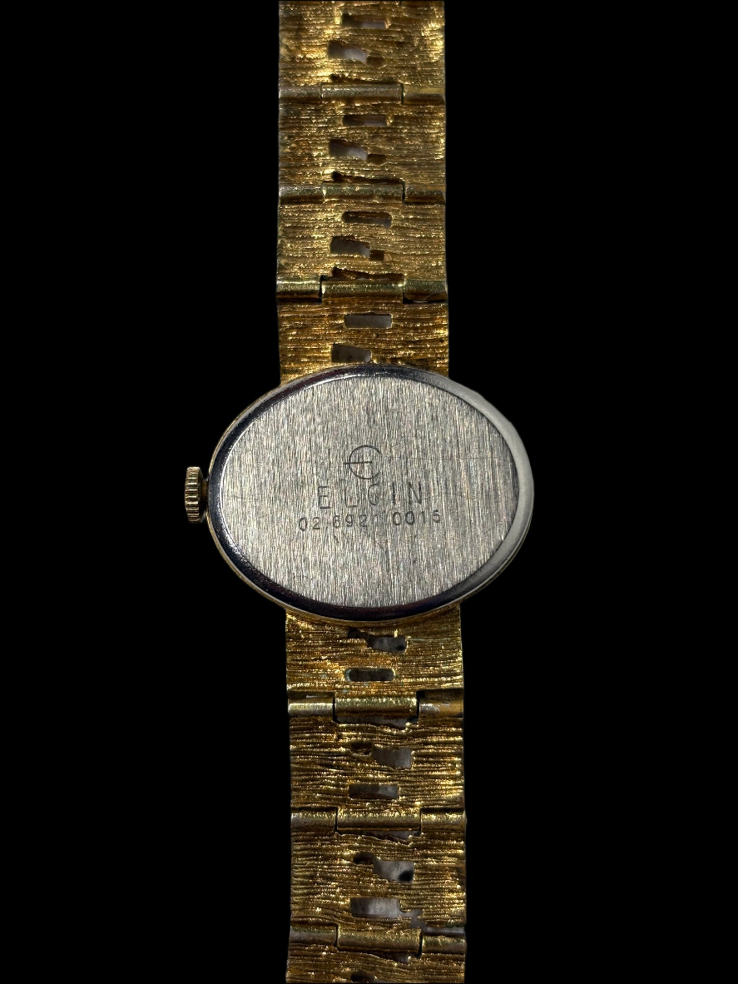 Rare Elgin Oval Gold Analog