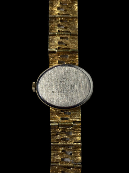 Rare Elgin Oval Gold Analog