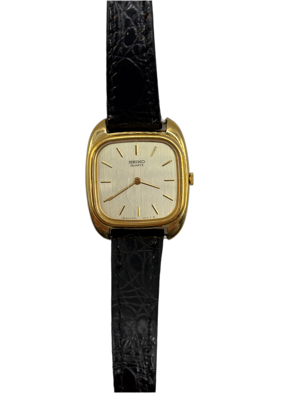 Seiko Gold Plated Analog Watch
