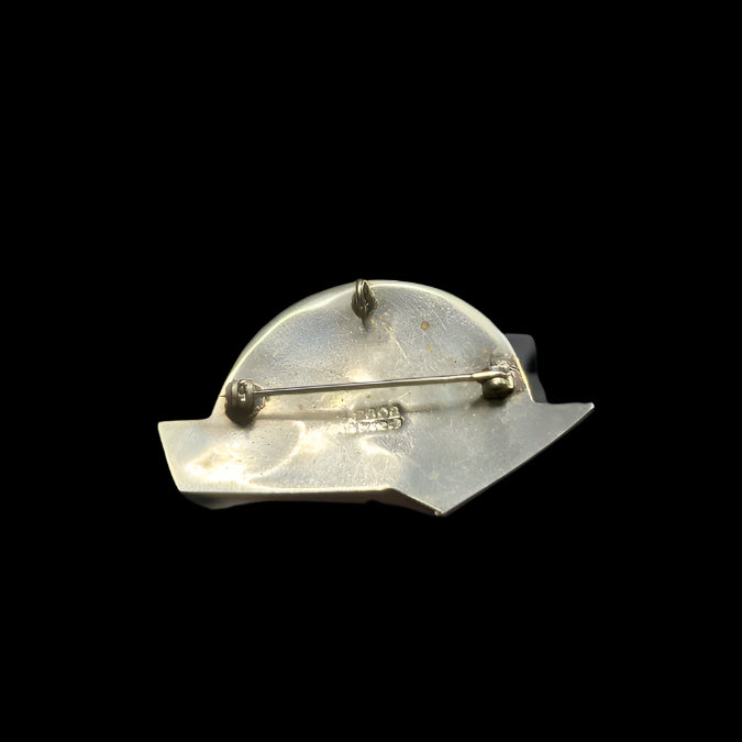 925 Abalone Brooch/Pendant