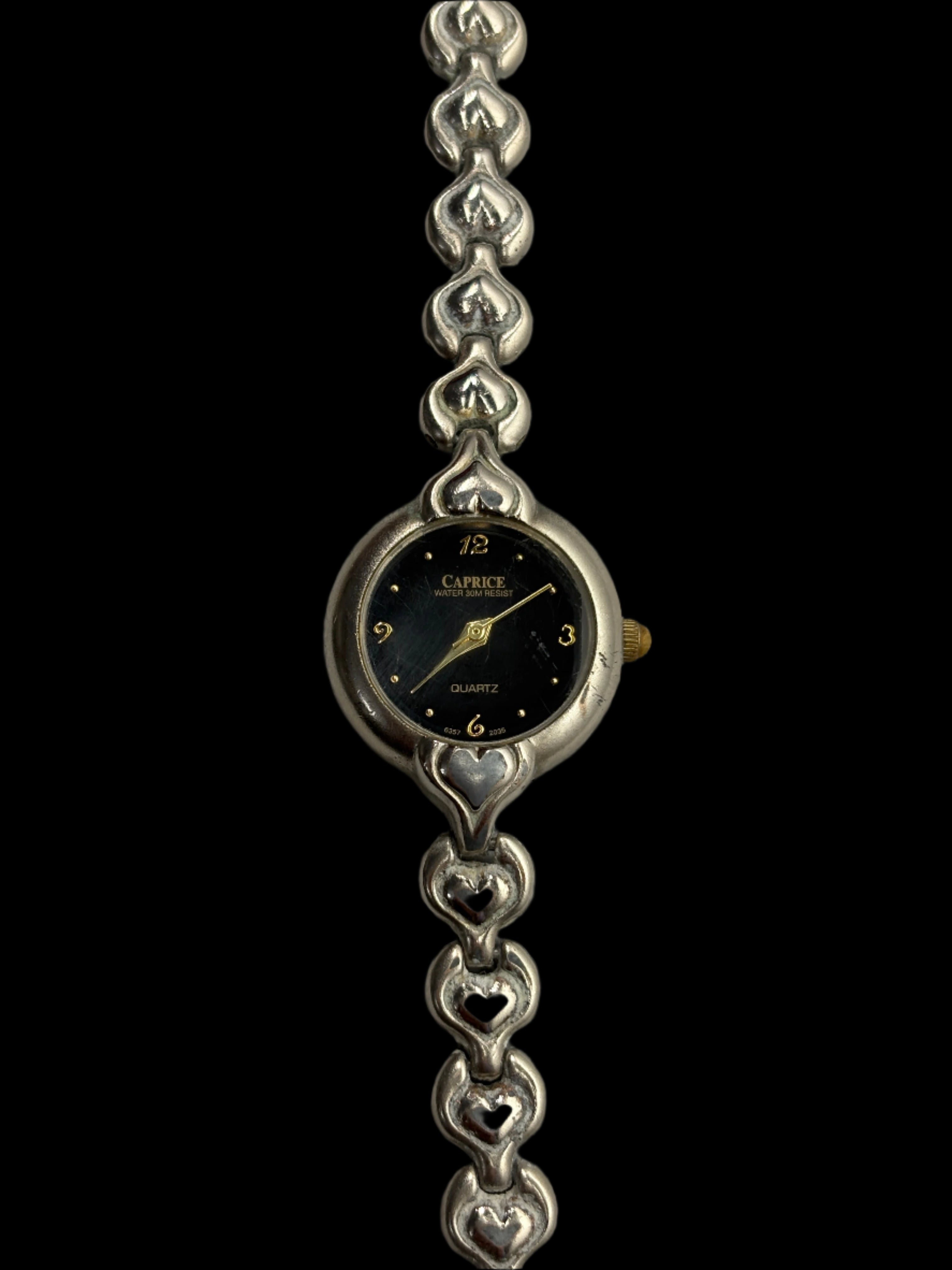 Caprice Black Dial Watch