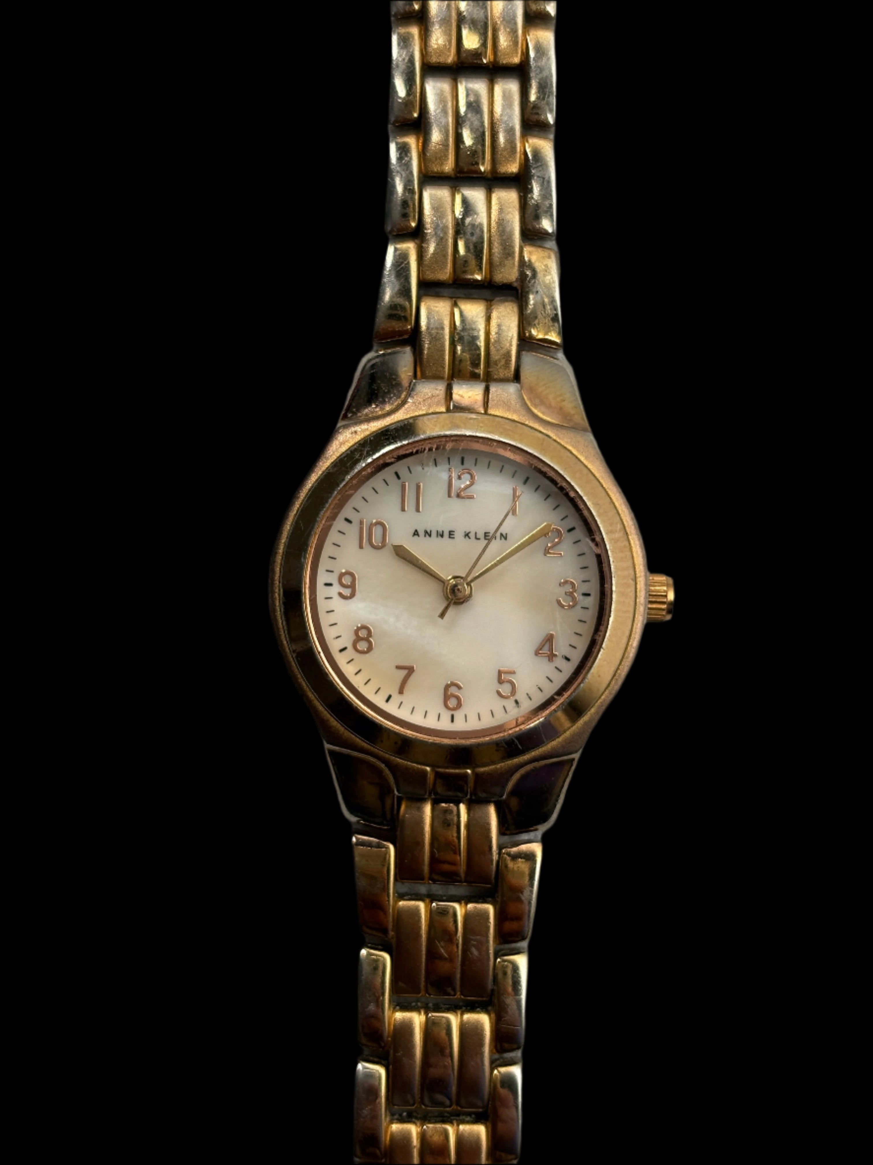 Rose Gold Anne Klein Analog Watch